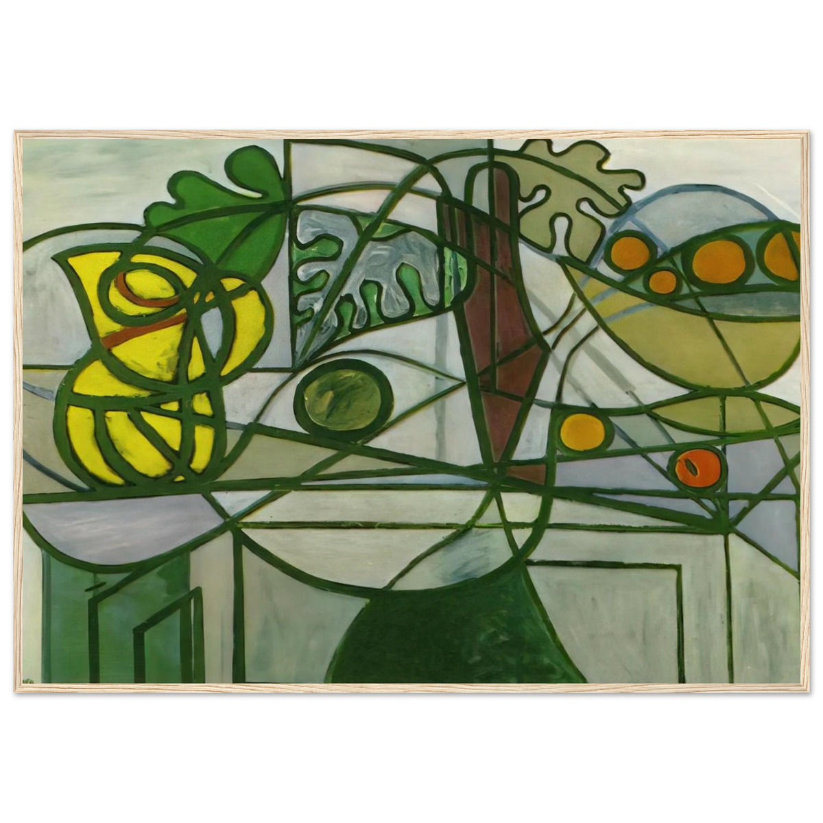 Still life Framed Poster | Pablo Picasso Framed Prints Wall Art | Pablo Picasso Shop
