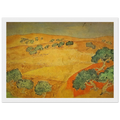 Summer landscape Framed Poster | Pablo Picasso Framed Prints Wall Art | Pablo Picasso Shop