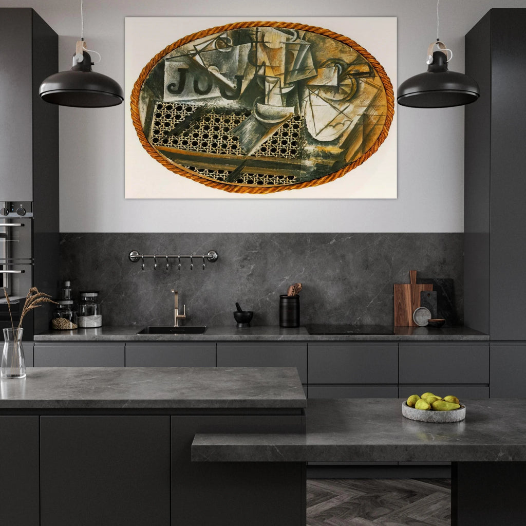 Still Life with Caned Chair Poster | Pablo Picasso Poster | Pablo Picasso Shop