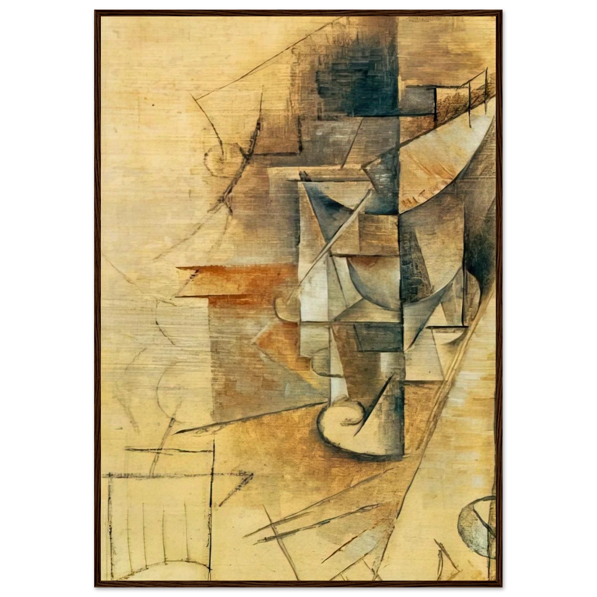 A glass Framed Poster | Pablo Picasso Framed Prints Wall Art | Pablo Picasso Shop