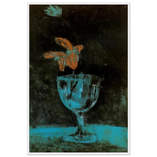 A blue vase - 1903 Framed Poster | Pablo Picasso Framed Prints Wall Art | Pablo Picasso Shop