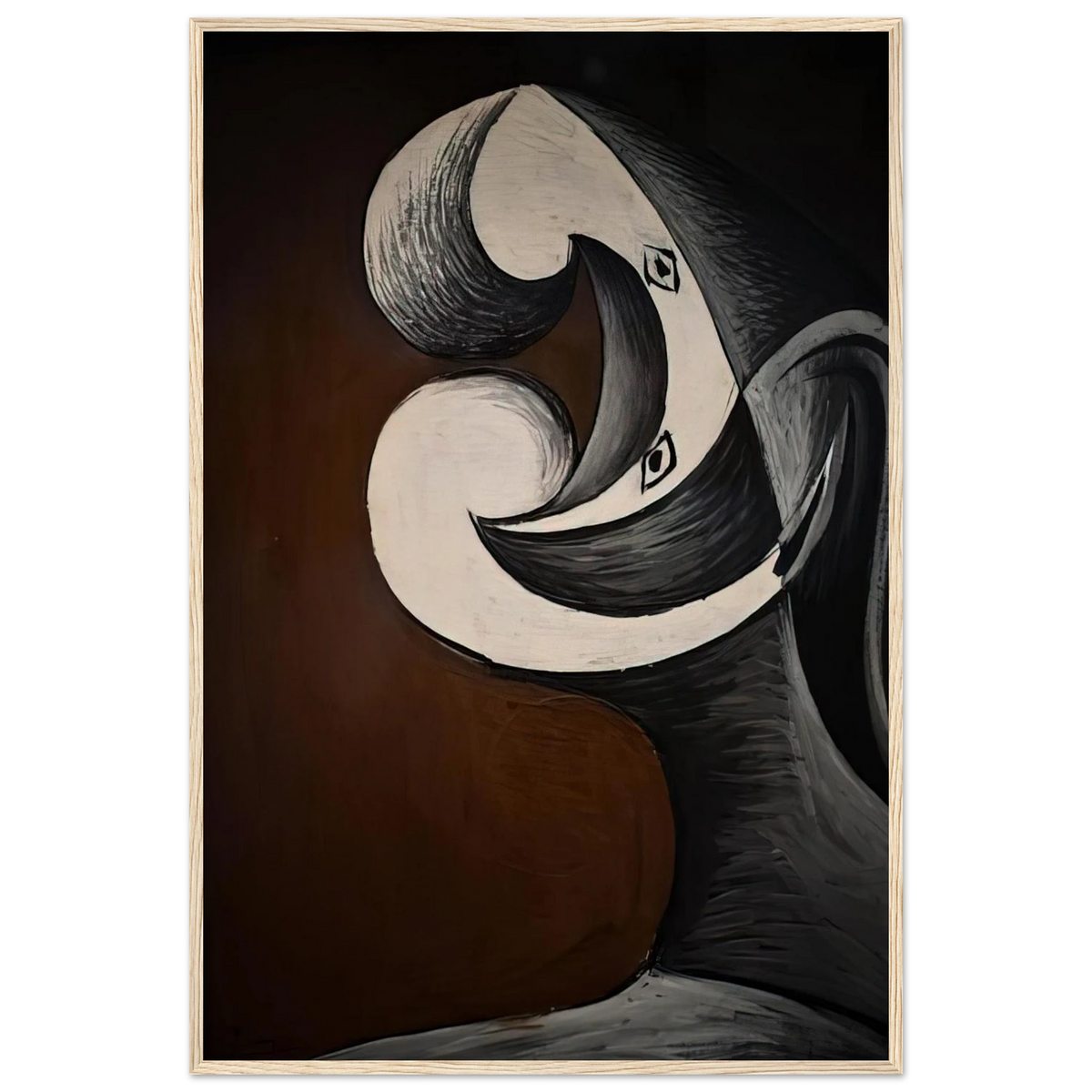 Abstraction Head - 1930 Framed Poster | Pablo Picasso Framed Prints Wall Art | Pablo Picasso Shop