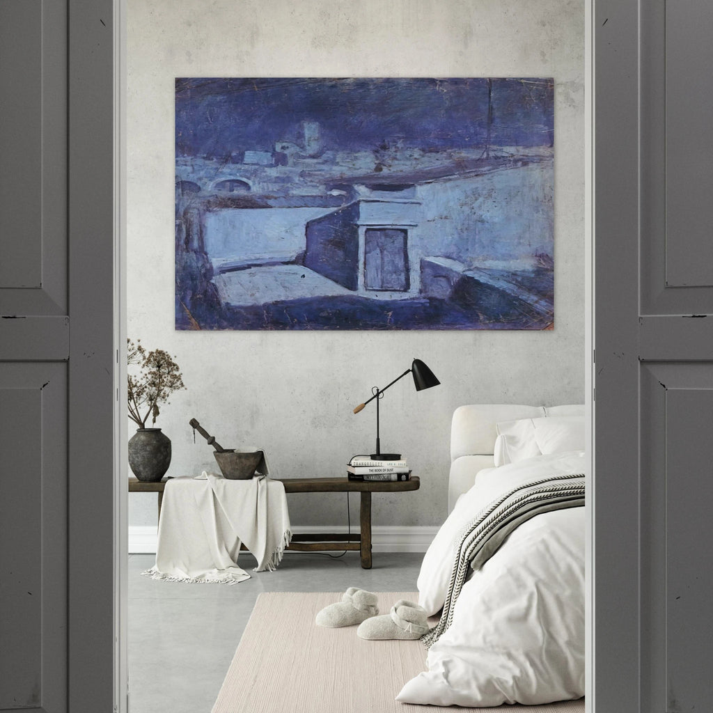 The roofs of Barcelona in the moonlight Poster | Pablo Picasso Poster | Pablo Picasso Shop
