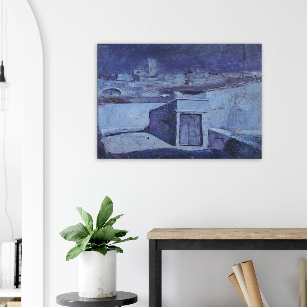 The roofs of Barcelona in the moonlight Canvas | Pablo Picasso Canvas | Pablo Picasso Shop