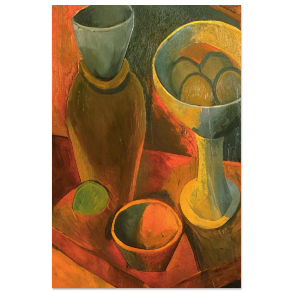 Jug and fruit dish Poster | Pablo Picasso Poster | Pablo Picasso Shop