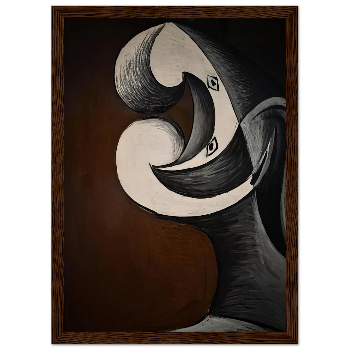 Abstraction Head - 1930 Framed Poster | Pablo Picasso Framed Prints Wall Art | Pablo Picasso Shop