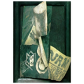 Glass and newspaper Poster | Pablo Picasso Poster | Pablo Picasso Shop