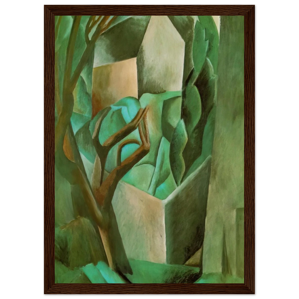House in the garden Framed Poster | Pablo Picasso Framed Prints Wall Art | Pablo Picasso Shop
