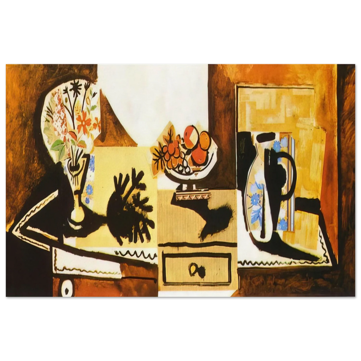 Still life on the dresser Poster | Pablo Picasso Poster | Pablo Picasso Shop