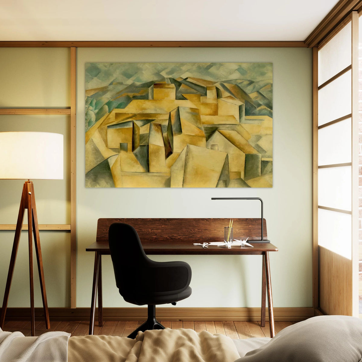 Houses on the hill Poster | Pablo Picasso Poster | Pablo Picasso Shop