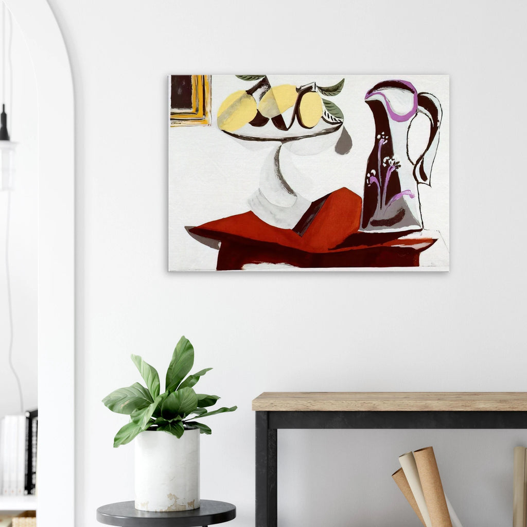 Still life with lemon and jug Canvas | Pablo Picasso Canvas | Pablo Picasso Shop
