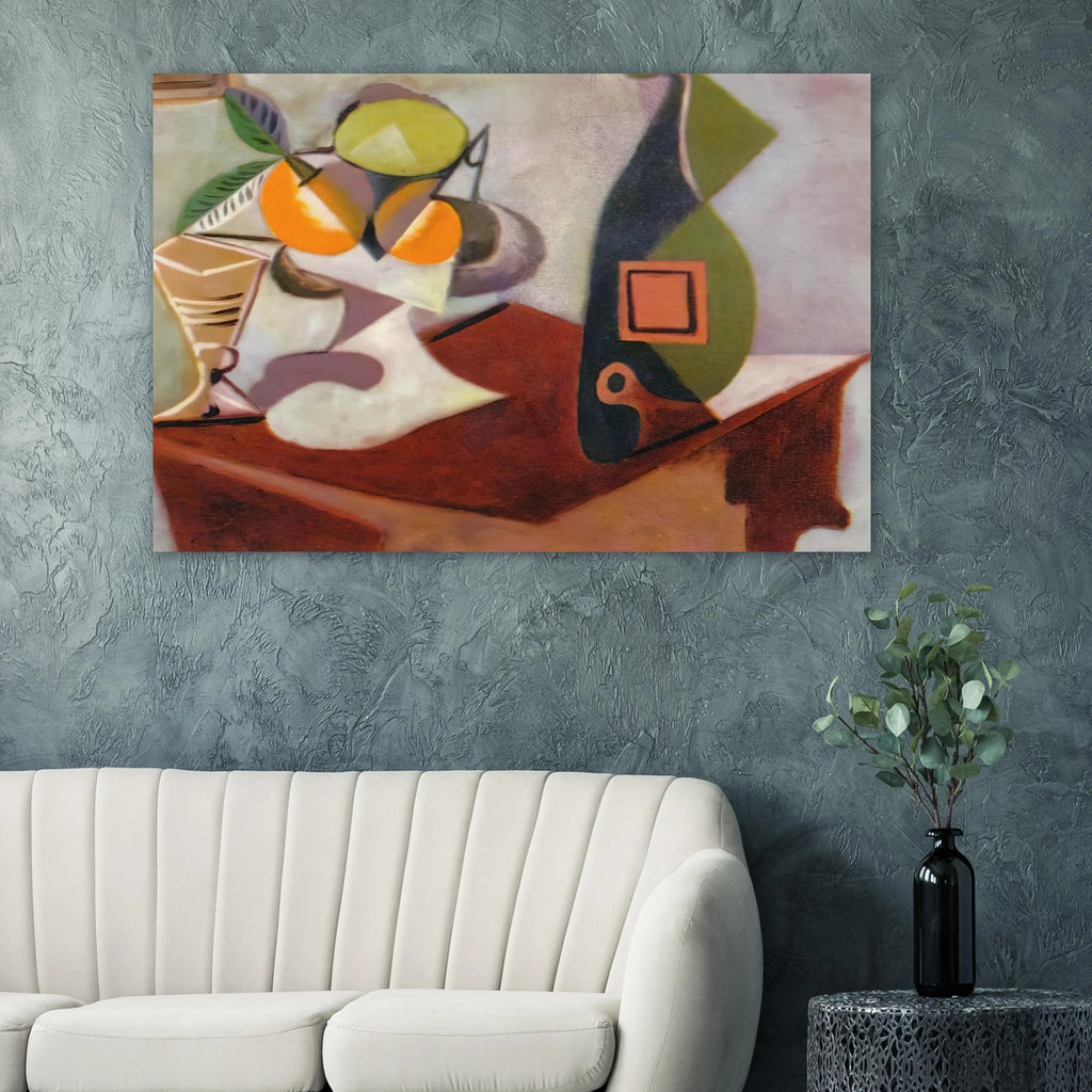 Still life with lemon and oranges Poster | Pablo Picasso Poster | Pablo Picasso Shop