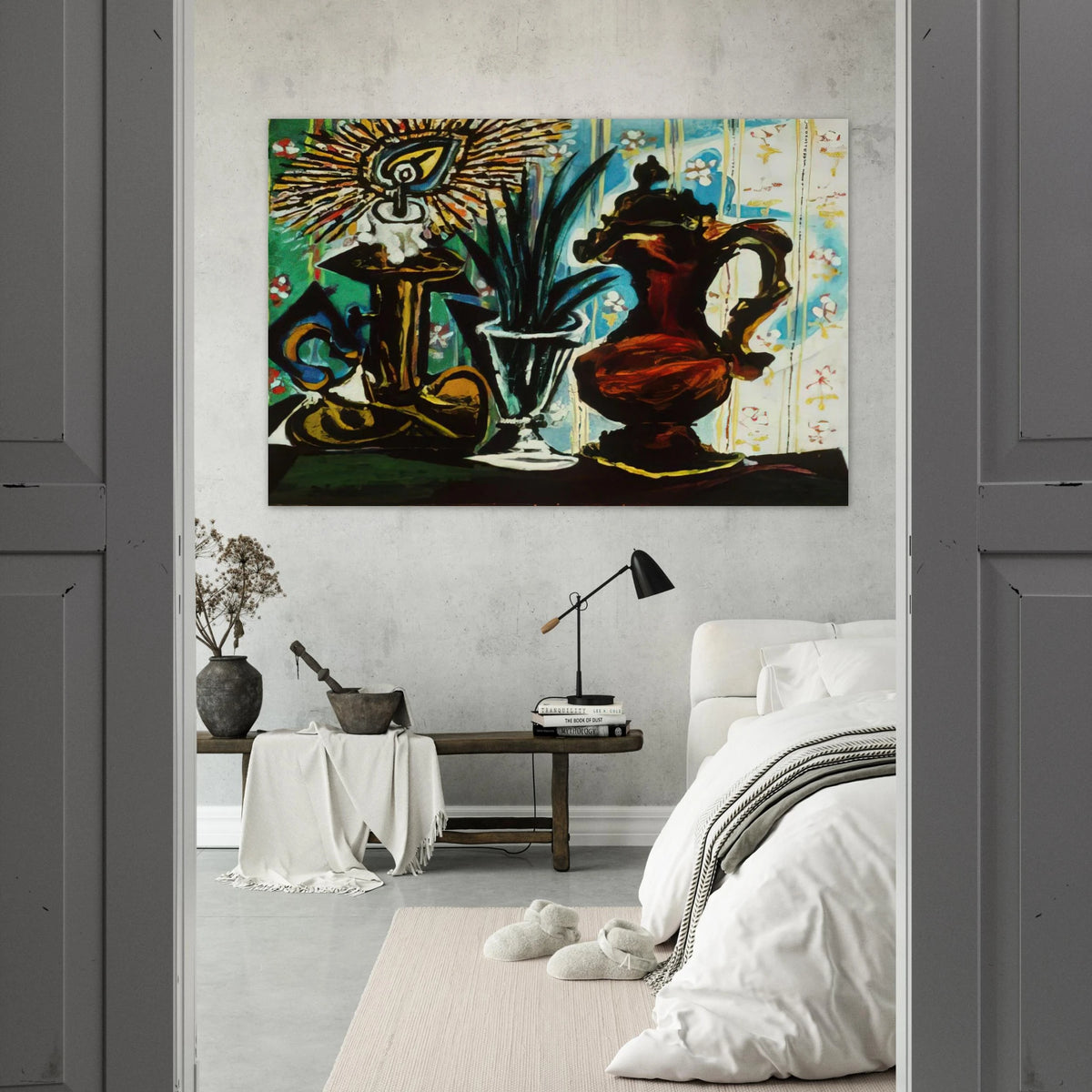 Still life with candle Poster | Pablo Picasso Poster | Pablo Picasso Shop