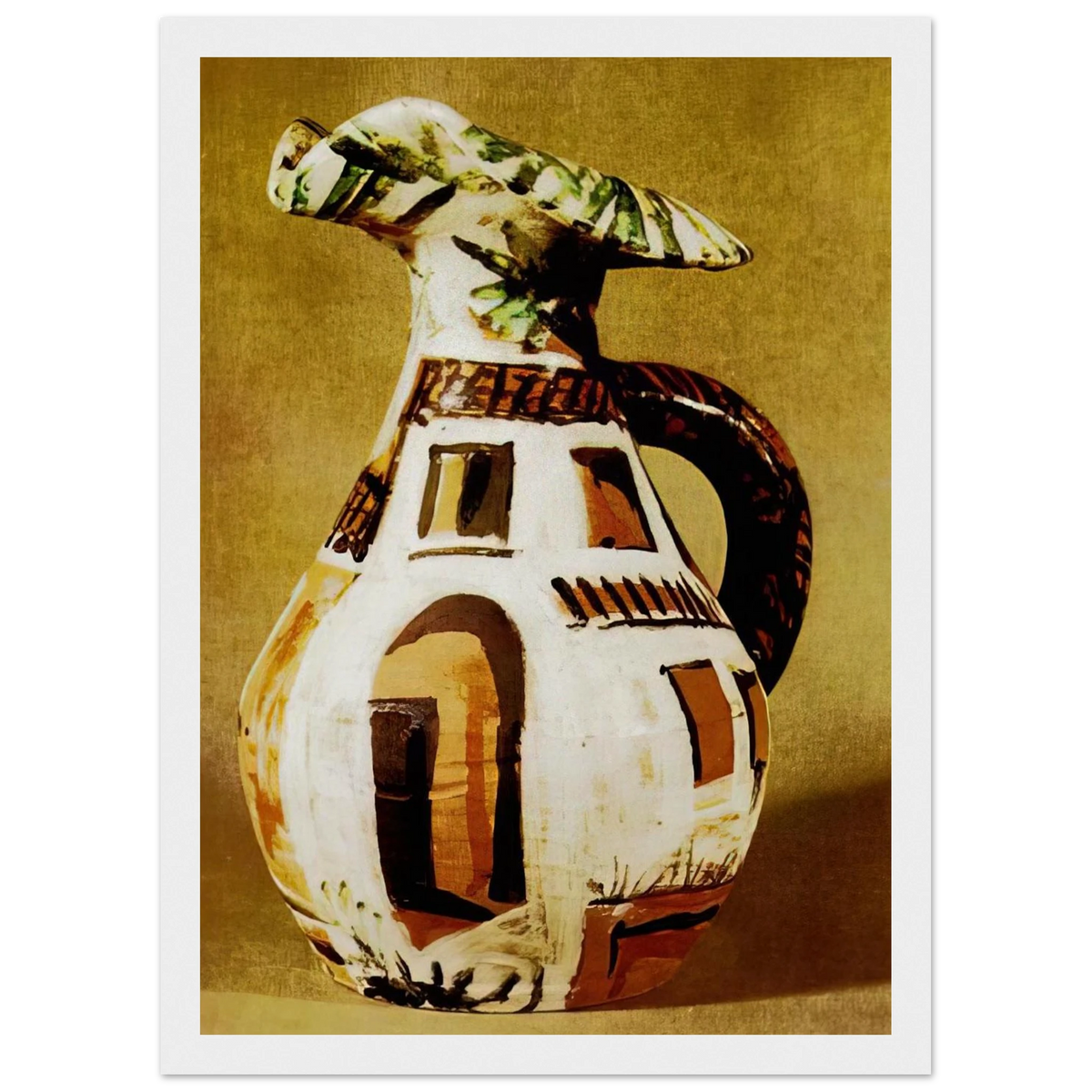 Jug with handle Framed Poster | Pablo Picasso Framed Prints Wall Art | Pablo Picasso Shop