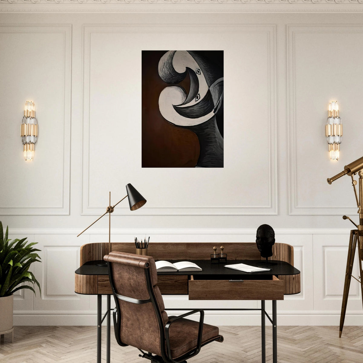 Abstraction Head - 1930 Canvas | Pablo Picasso Canvas | Pablo Picasso Shop