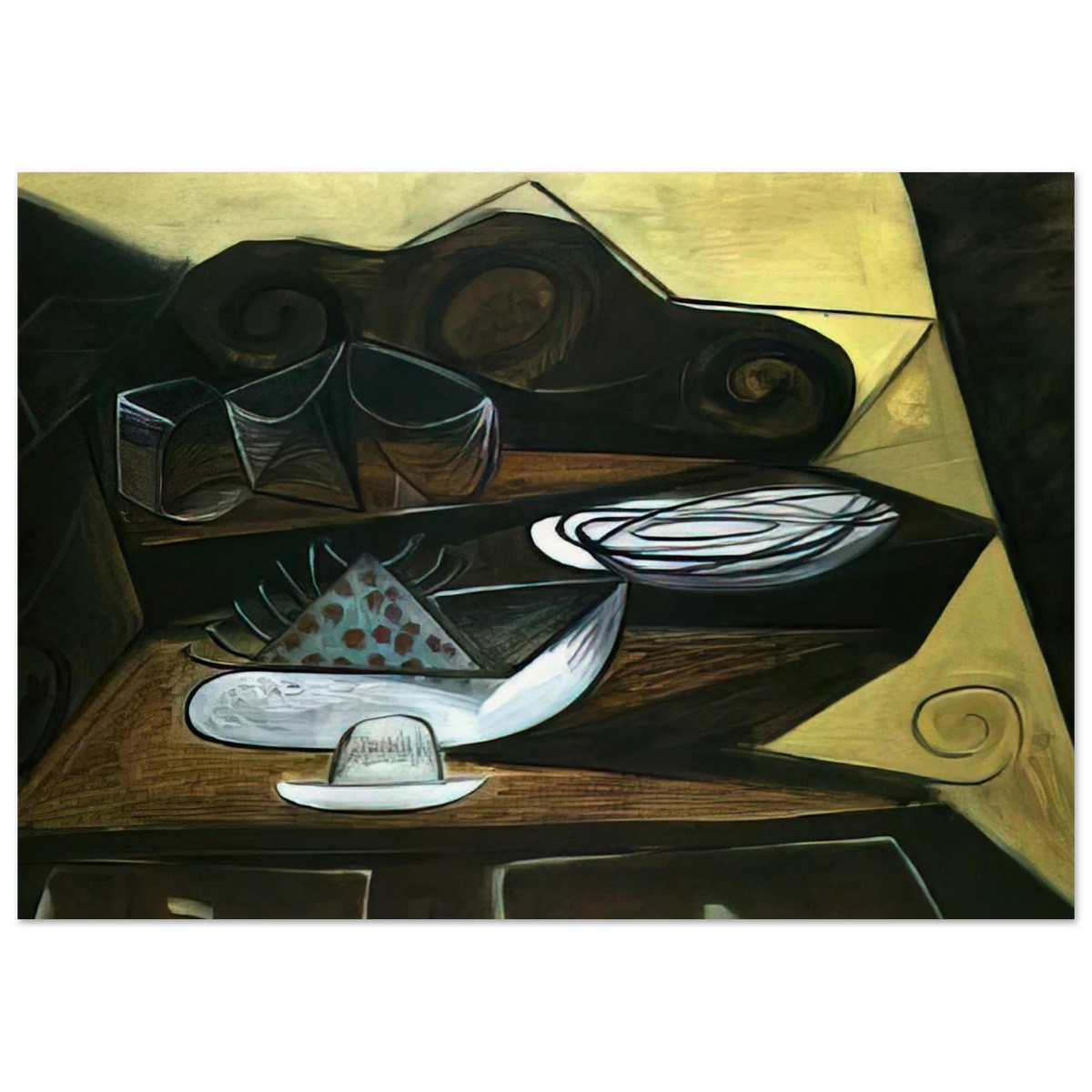 The Buffet  Catalan  Poster | Pablo Picasso Poster | Pablo Picasso Shop