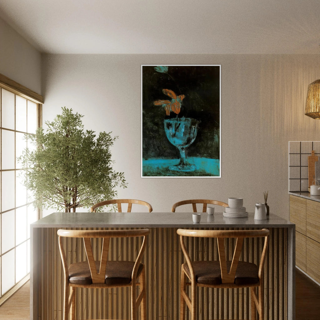A blue vase - 1903 Framed Poster | Pablo Picasso Framed Prints Wall Art | Pablo Picasso Shop