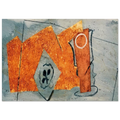 Playing Card and Glass - 1914 Poster | Pablo Picasso Poster | Pablo Picasso Shop
