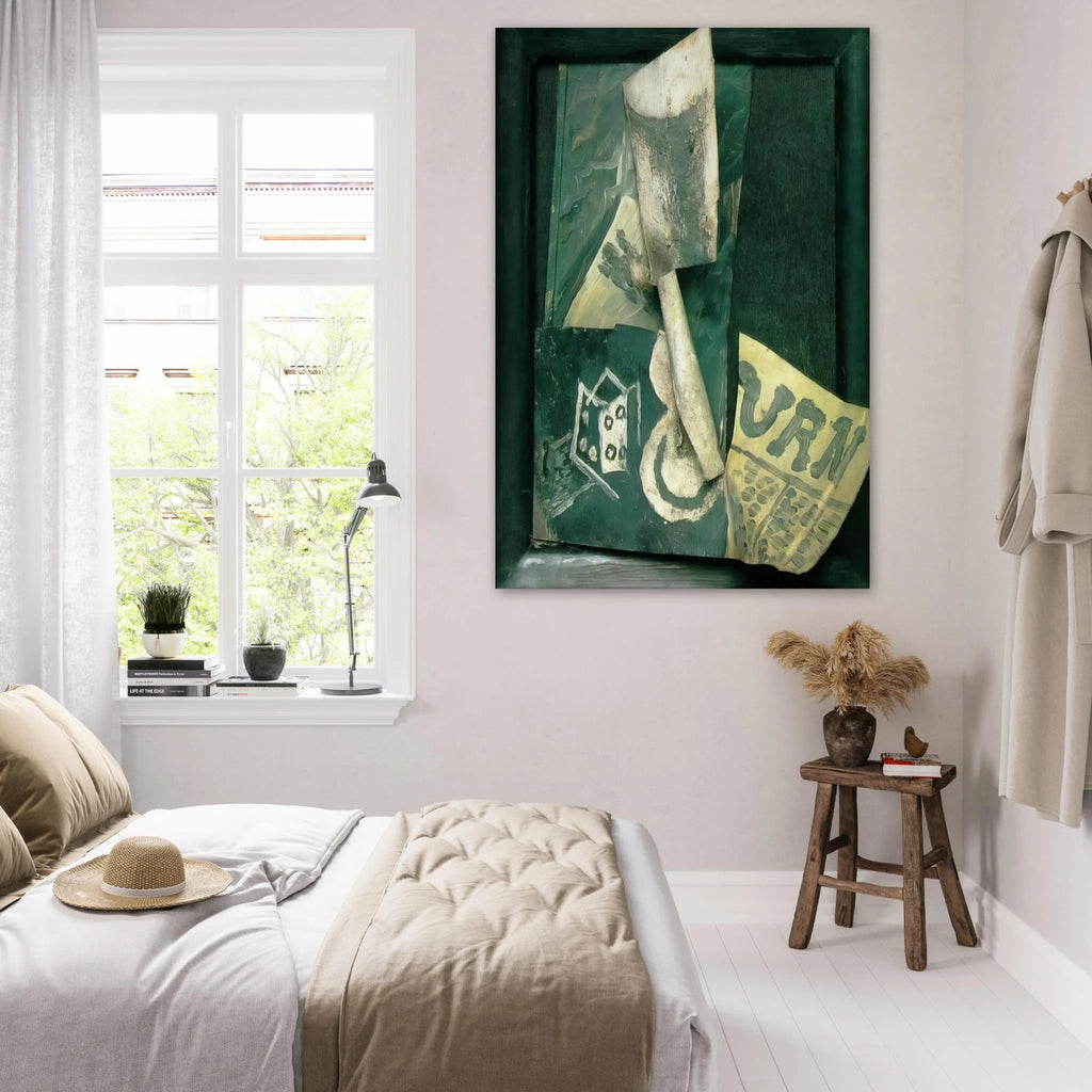 Glass and newspaper Poster | Pablo Picasso Poster | Pablo Picasso Shop