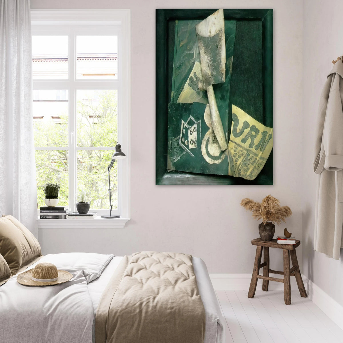 Glass and newspaper Poster | Pablo Picasso Poster | Pablo Picasso Shop