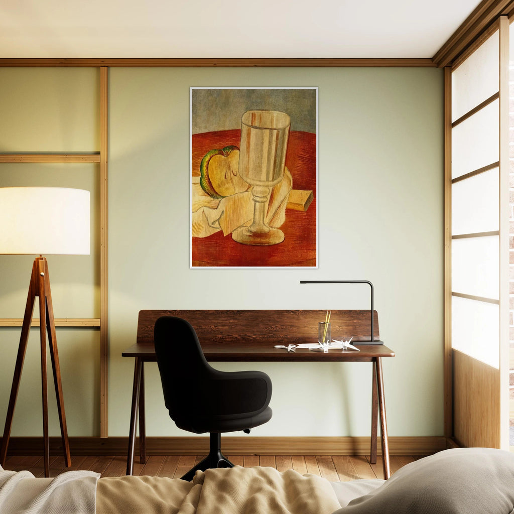 Still life with Gobleet - 1914 Framed Poster | Pablo Picasso Framed Prints Wall Art | Pablo Picasso Shop