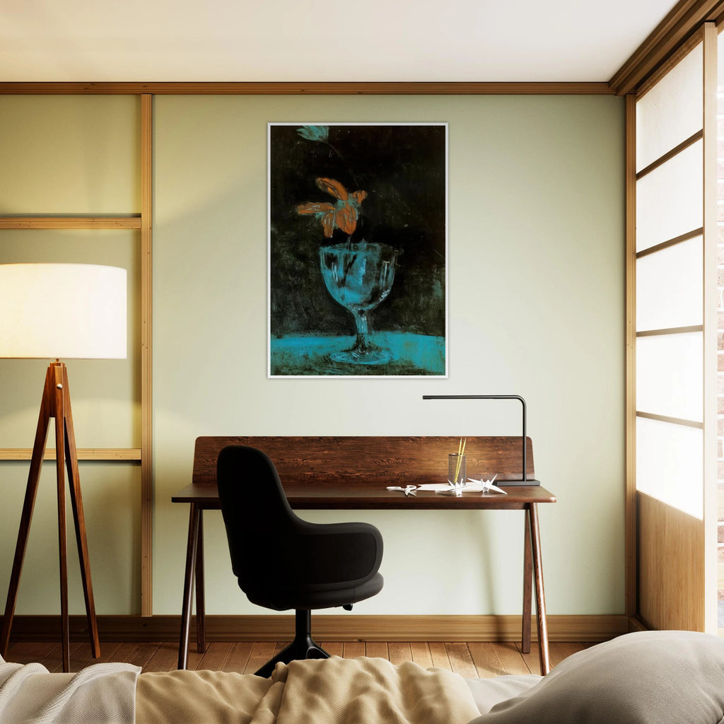 A blue vase - 1903 Framed Poster | Pablo Picasso Framed Prints Wall Art | Pablo Picasso Shop