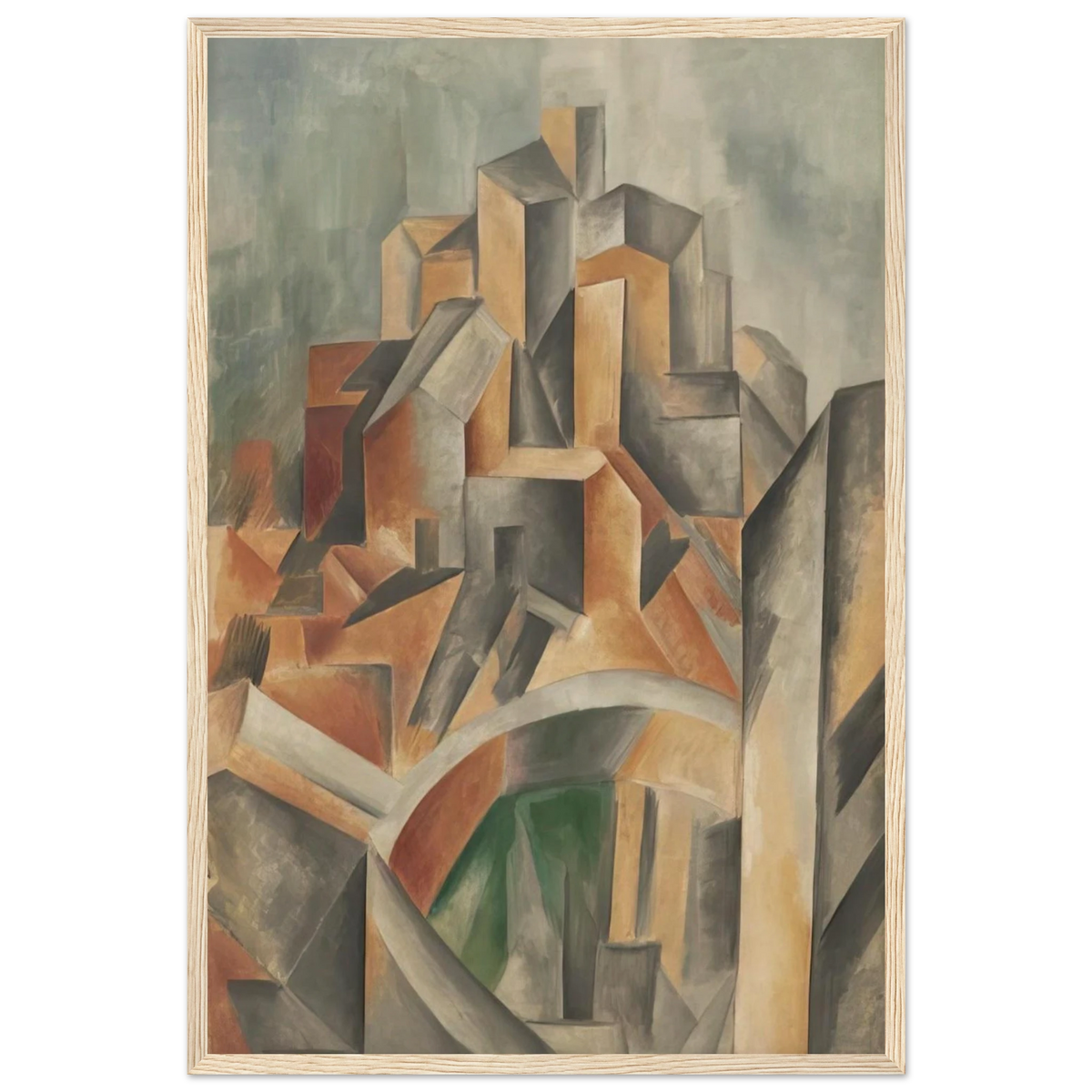 The Reservoir, Horta de Ebro Framed Poster | Pablo Picasso Framed Prints Wall Art | Pablo Picasso Shop
