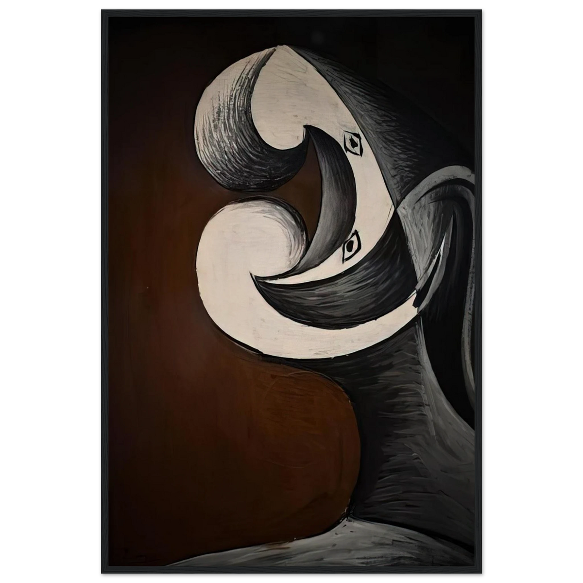 Abstraction Head - 1930 Framed Poster | Pablo Picasso Framed Prints Wall Art | Pablo Picasso Shop