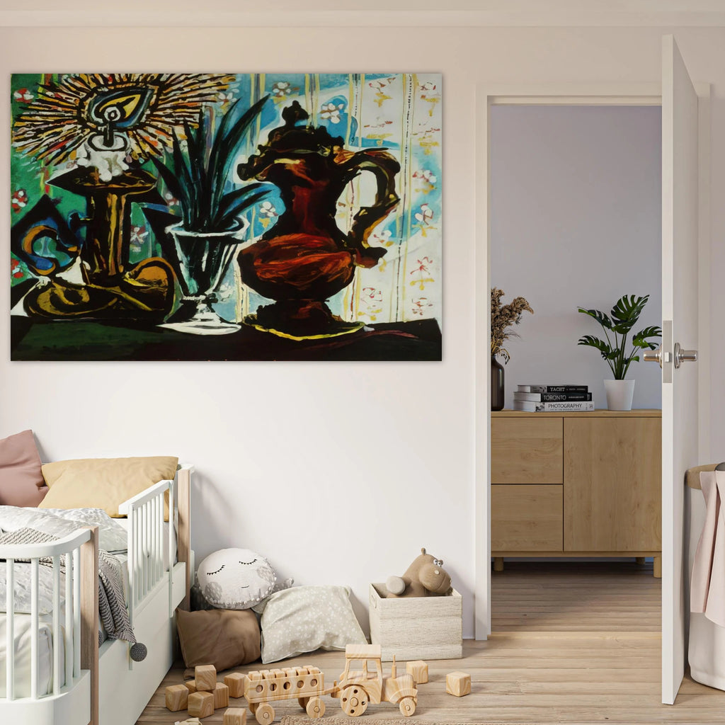 Still life with candle Poster | Pablo Picasso Poster | Pablo Picasso Shop