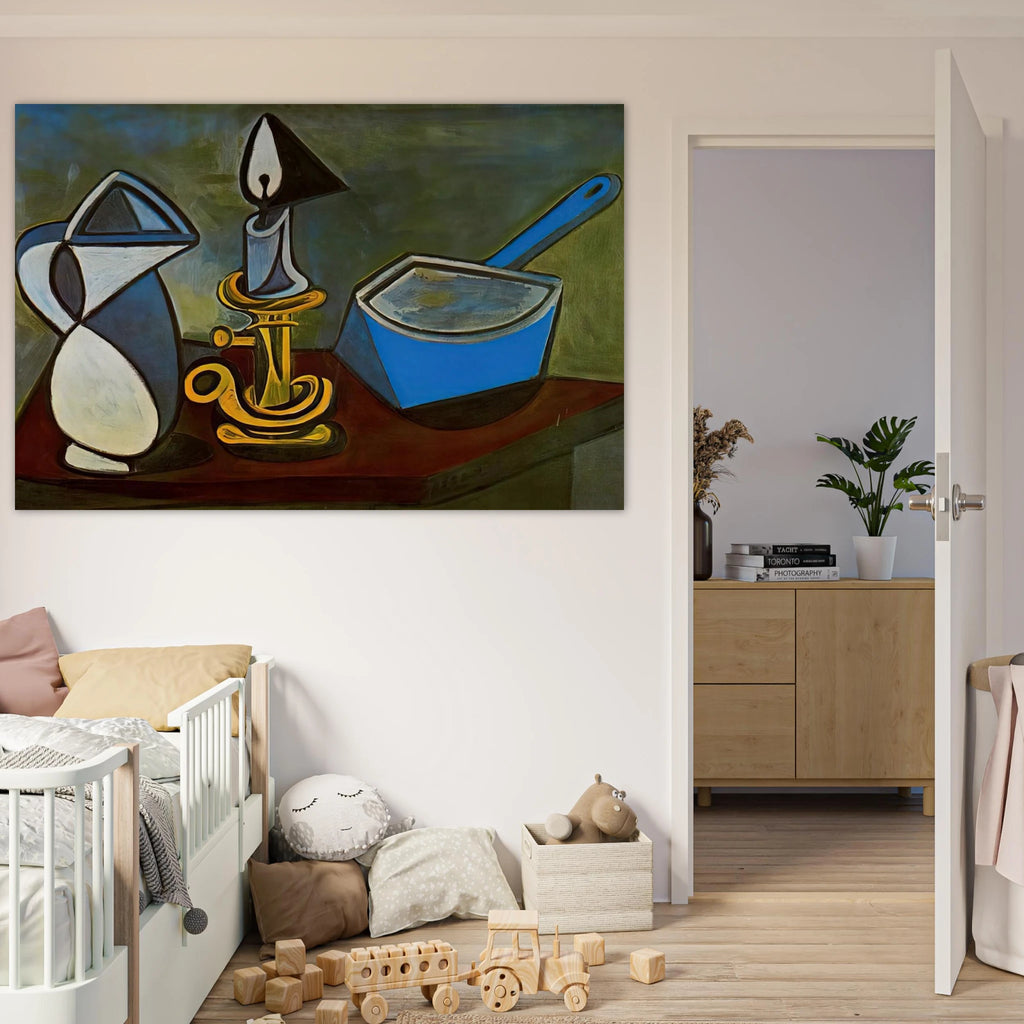 Jug, candle and enamel pan - 1945 Poster | Pablo Picasso Poster | Pablo Picasso Shop