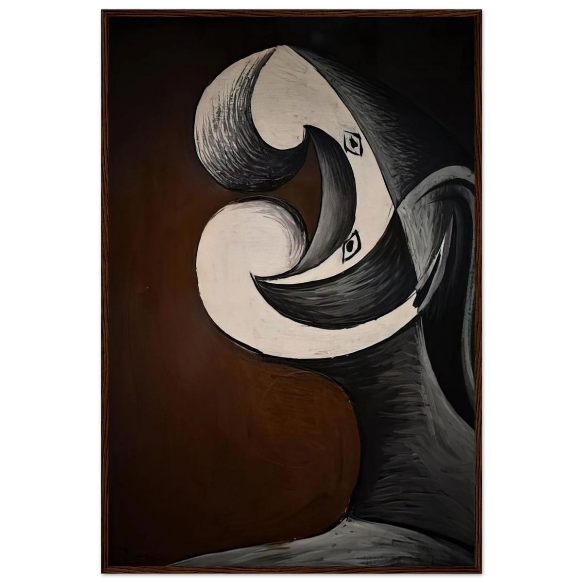 Abstraction Head - 1930 Framed Poster | Pablo Picasso Framed Prints Wall Art | Pablo Picasso Shop