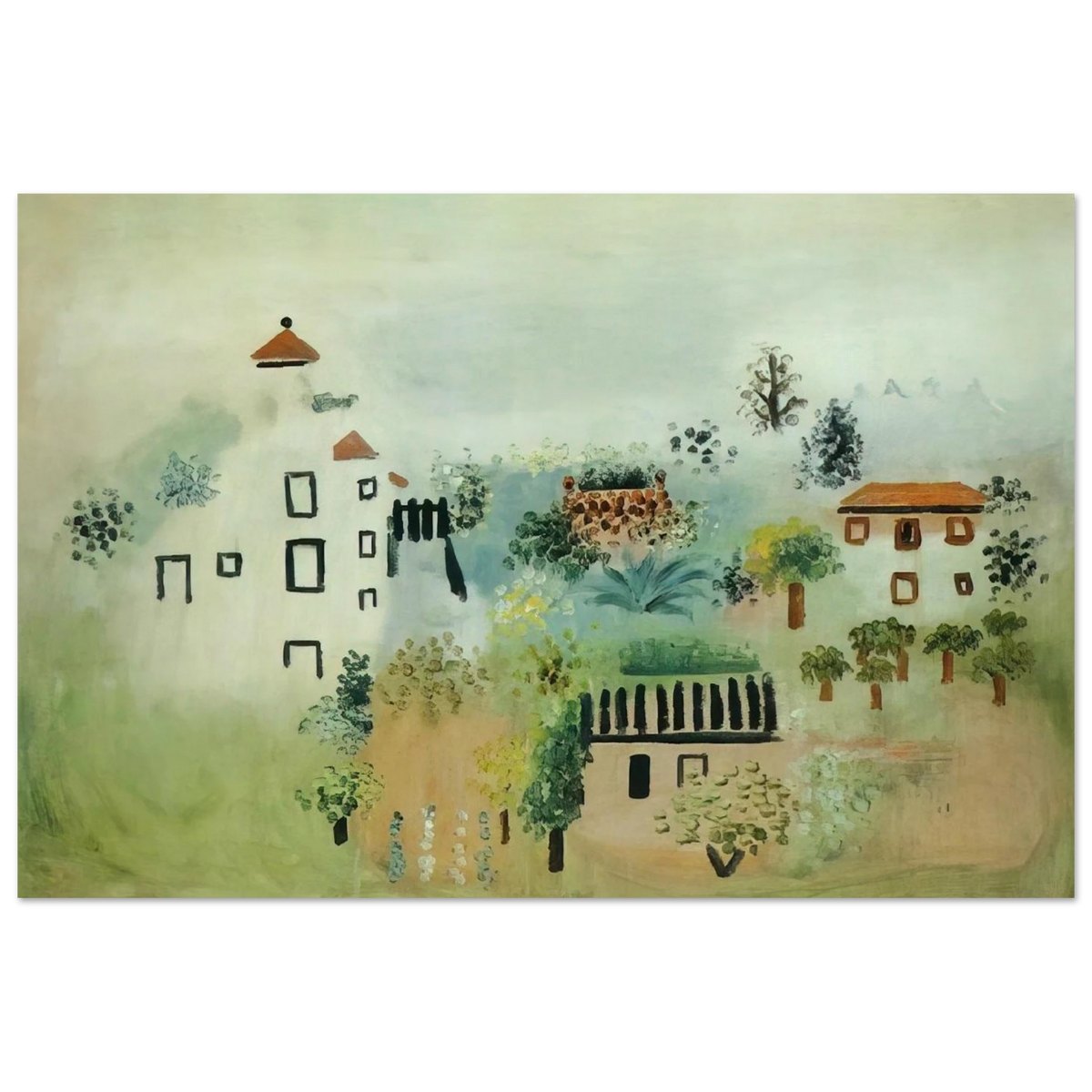 Landscape Poster | Pablo Picasso Poster | Pablo Picasso Shop