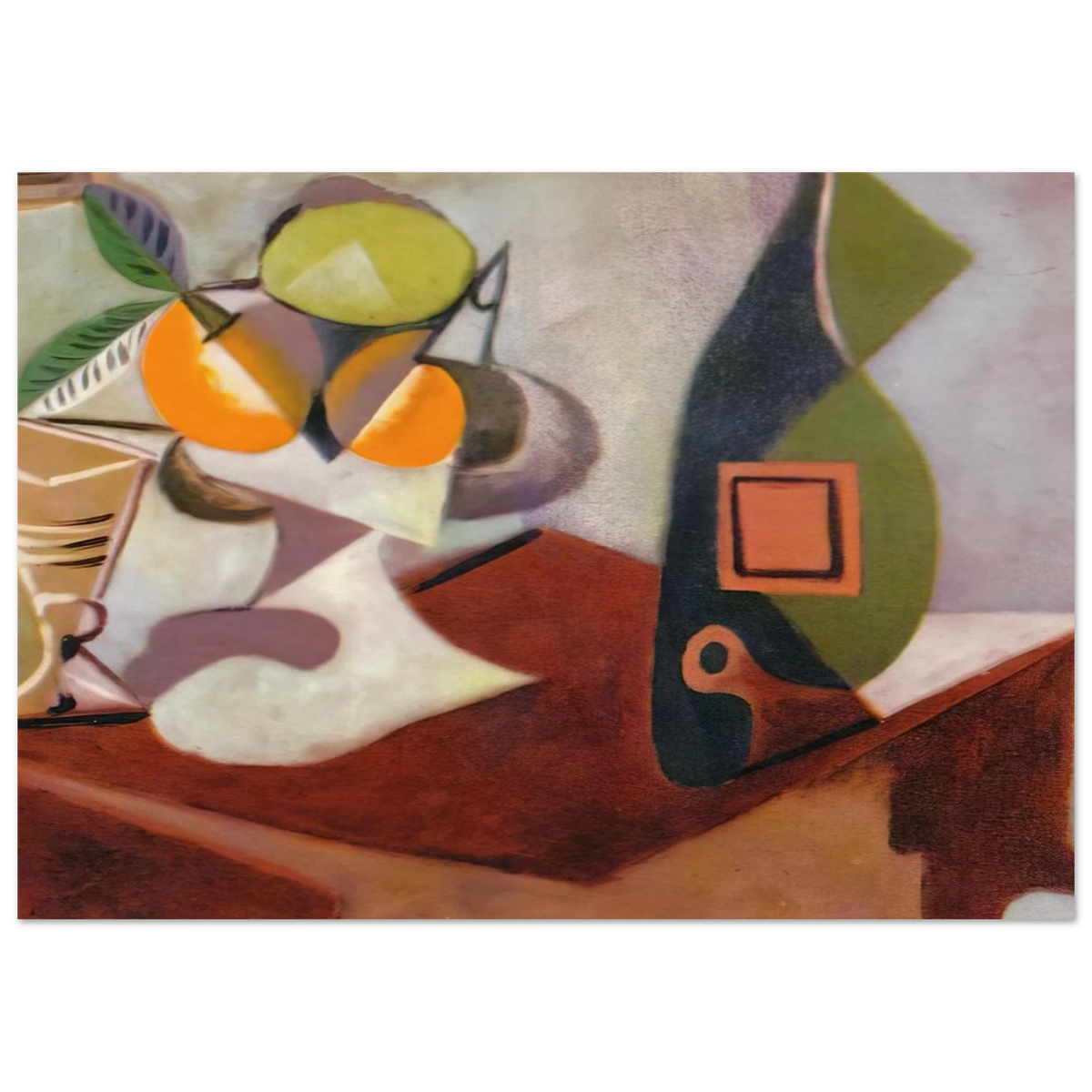 Still life with lemon and oranges Poster | Pablo Picasso Poster | Pablo Picasso Shop