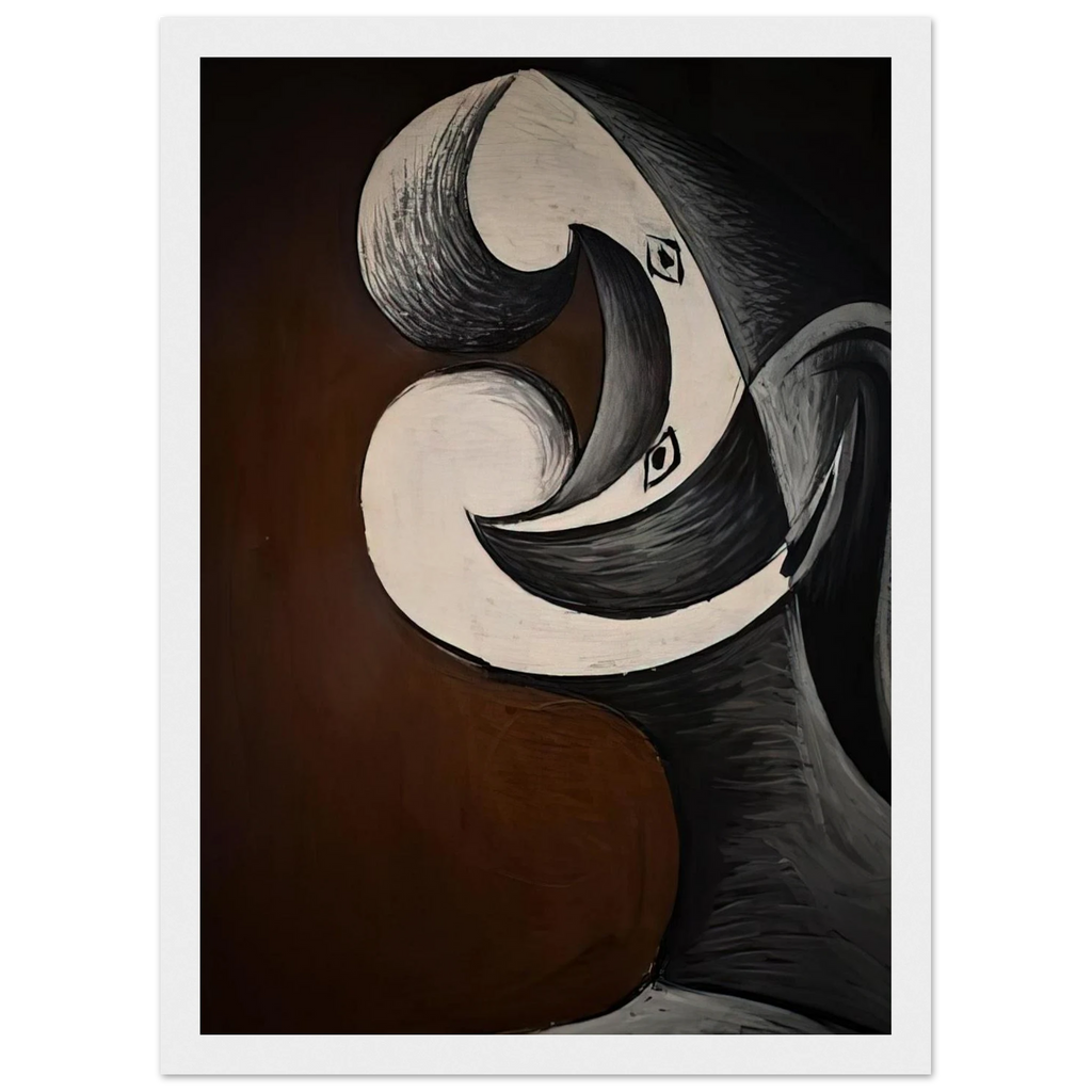 Abstraction Head - 1930 Framed Poster | Pablo Picasso Framed Prints Wall Art | Pablo Picasso Shop