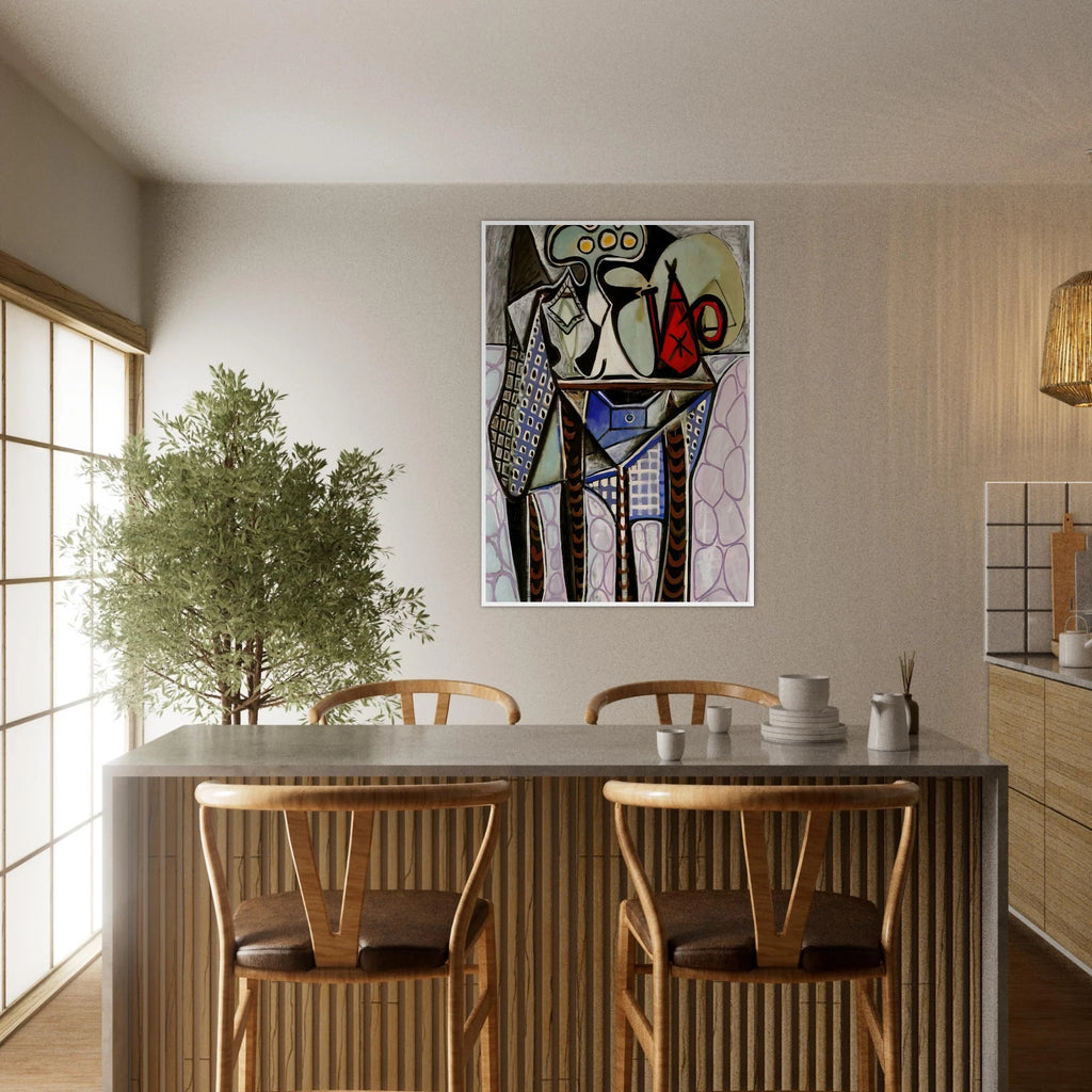 Still life on a table - 1947 Framed Poster | Pablo Picasso Framed Prints Wall Art | Pablo Picasso Shop