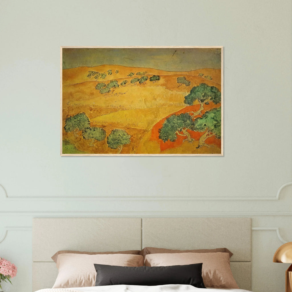 Summer landscape Framed Poster | Pablo Picasso Framed Prints Wall Art | Pablo Picasso Shop