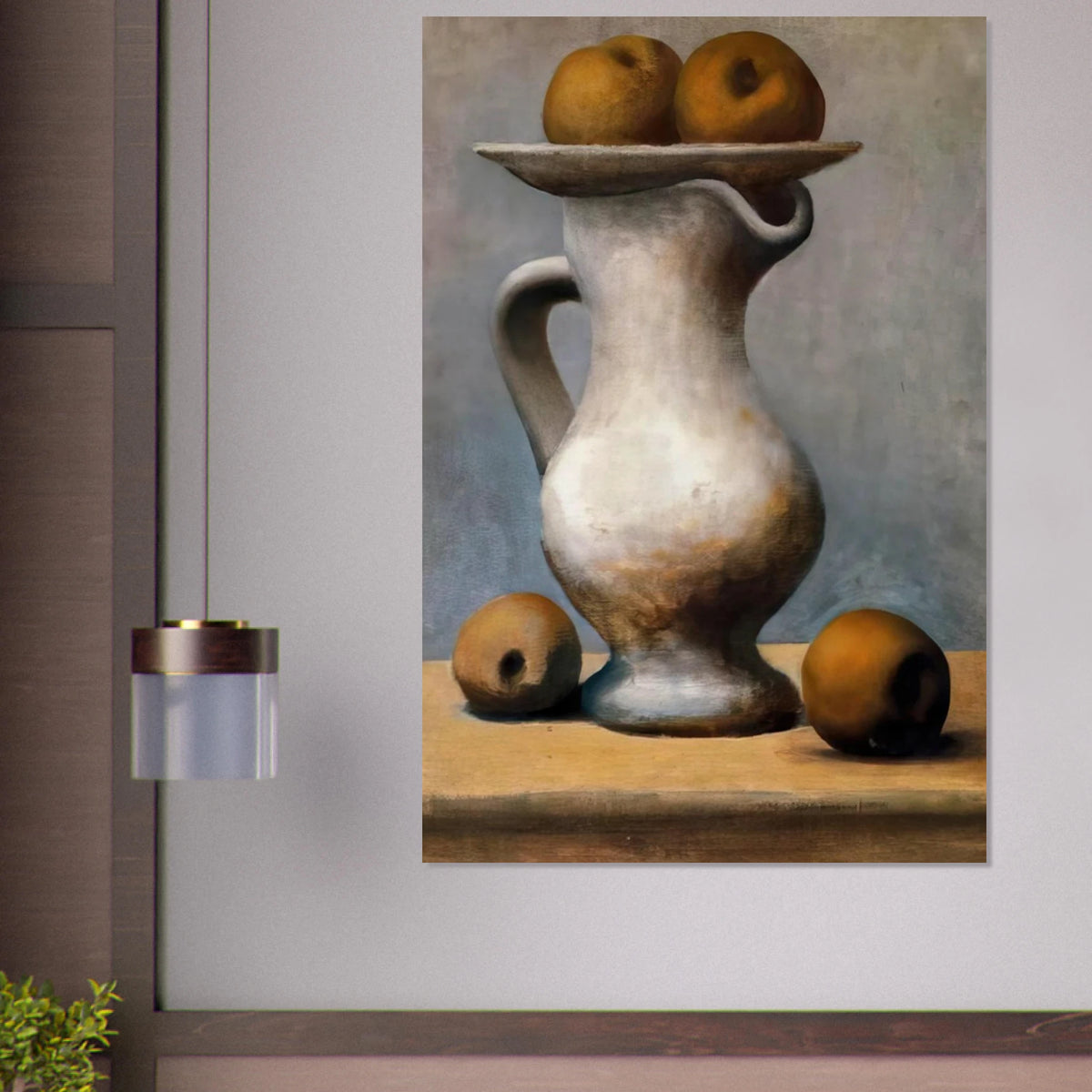 Still life with pitcher and apples Poster | Pablo Picasso Poster | Pablo Picasso Shop