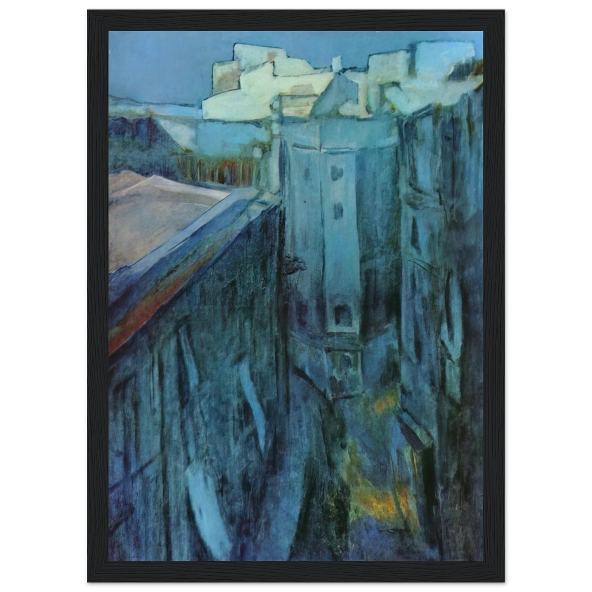 Dawn at Riera de Sant Joan Framed Poster | Pablo Picasso Framed Prints Wall Art | Pablo Picasso Shop