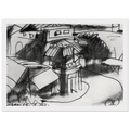 Café in Royan - 1940 Framed Poster | Pablo Picasso Framed Prints Wall Art | Pablo Picasso Shop
