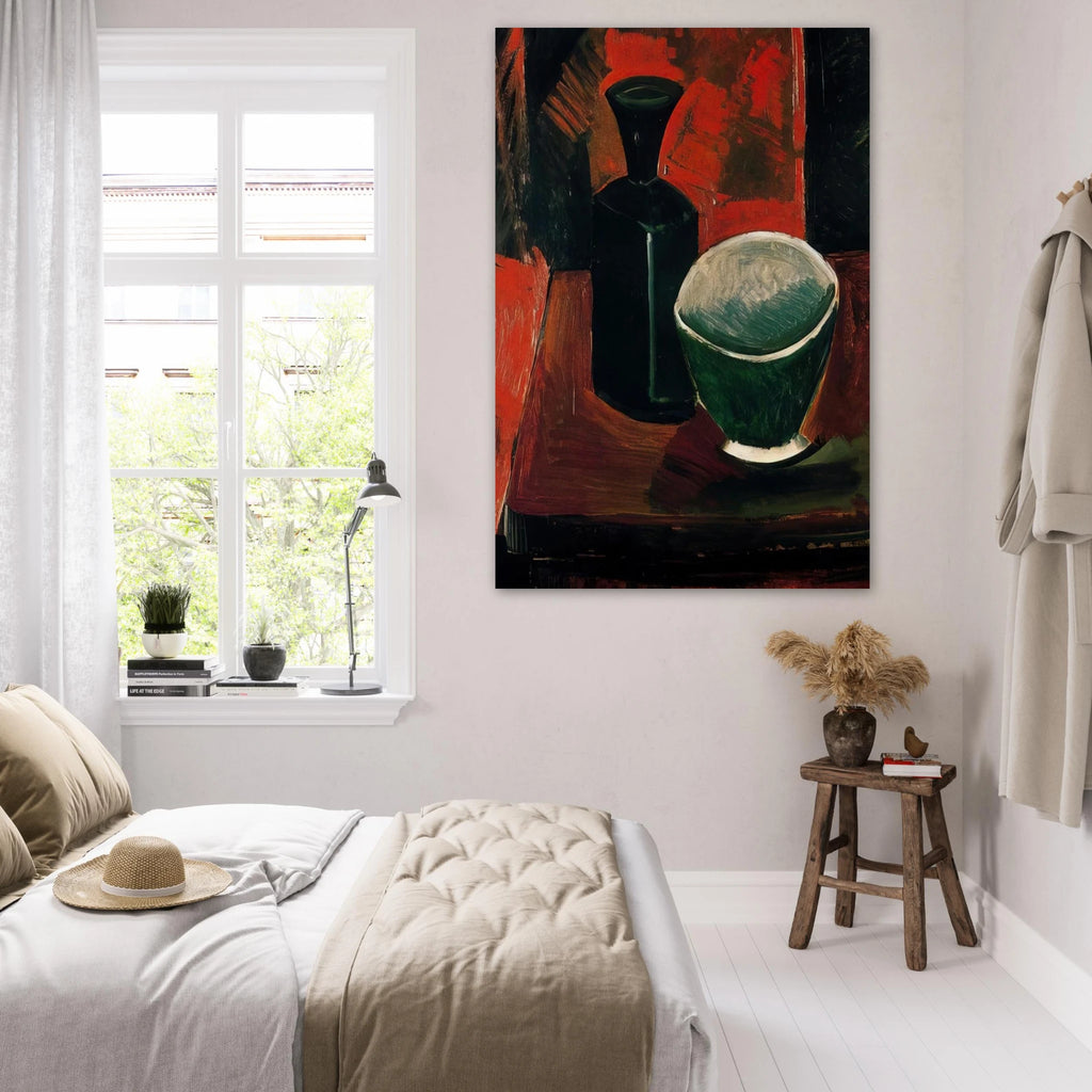 Green Pan and Black Bottle - 1908 Poster | Pablo Picasso Poster | Pablo Picasso Shop