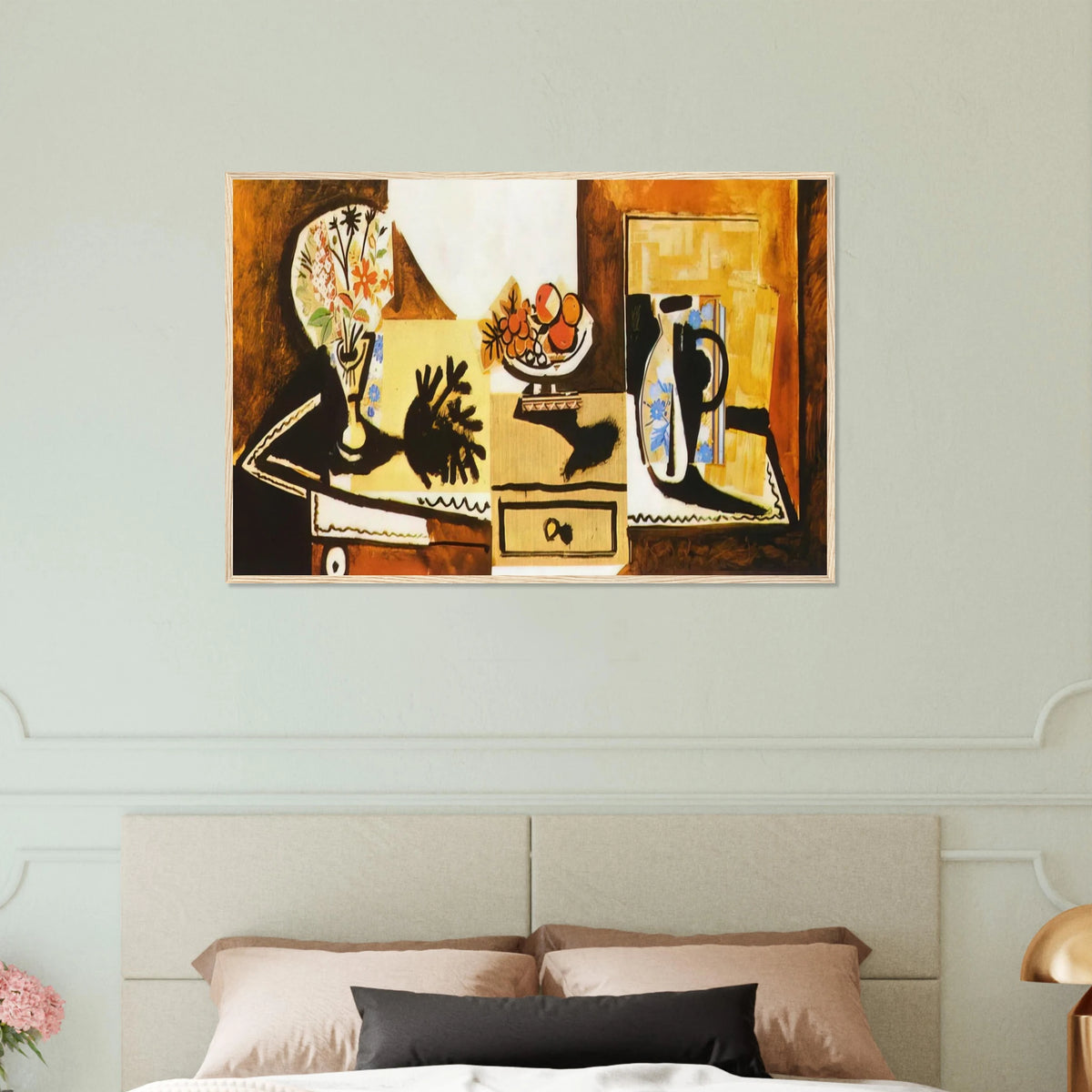 Still life on the dresser Framed Poster | Pablo Picasso Framed Prints Wall Art | Pablo Picasso Shop