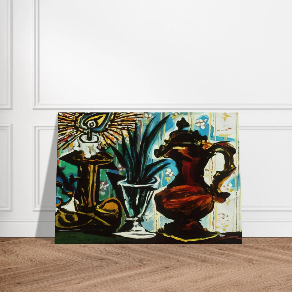 Still life with candle Canvas | Pablo Picasso Canvas | Pablo Picasso Shop