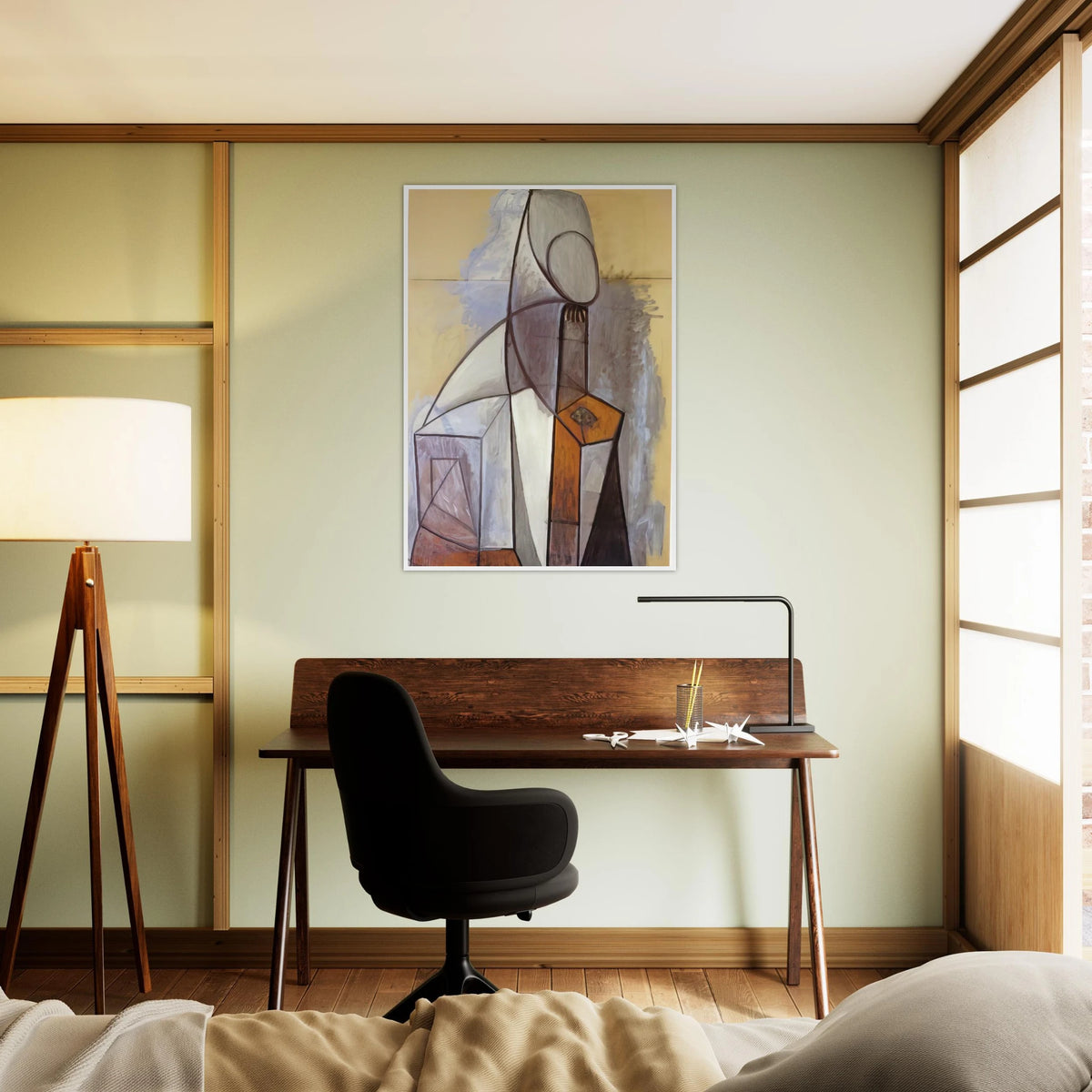 Composition - 1946 Framed Poster | Pablo Picasso Framed Prints Wall Art | Pablo Picasso Shop