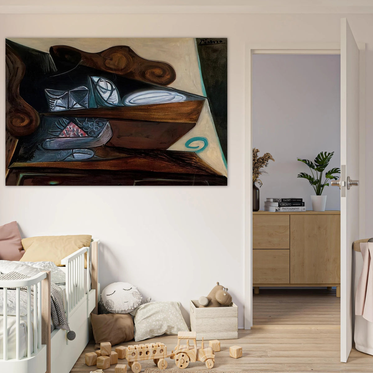 The buffet of  Catalan  Poster | Pablo Picasso Poster | Pablo Picasso Shop