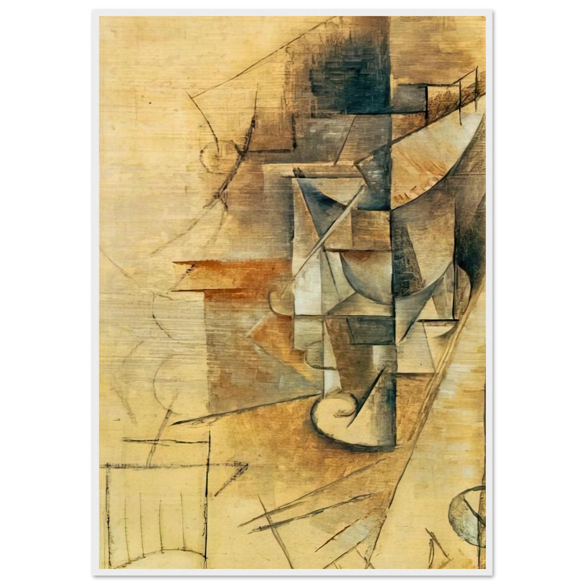 A glass Framed Poster | Pablo Picasso Framed Prints Wall Art | Pablo Picasso Shop