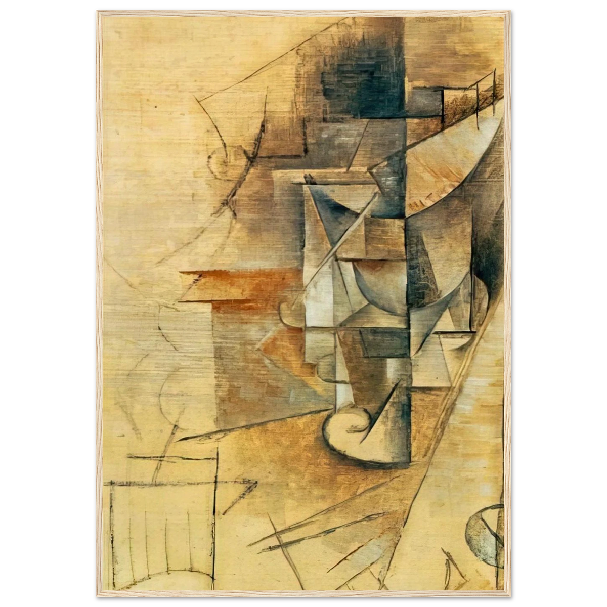 A glass Framed Poster | Pablo Picasso Framed Prints Wall Art | Pablo Picasso Shop