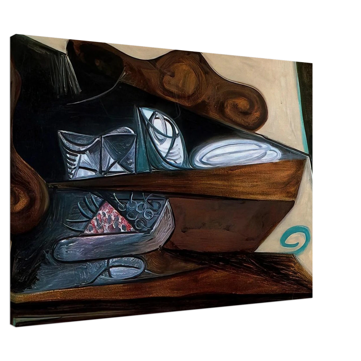 The buffet of  Catalan  Canvas | Pablo Picasso Canvas | Pablo Picasso Shop