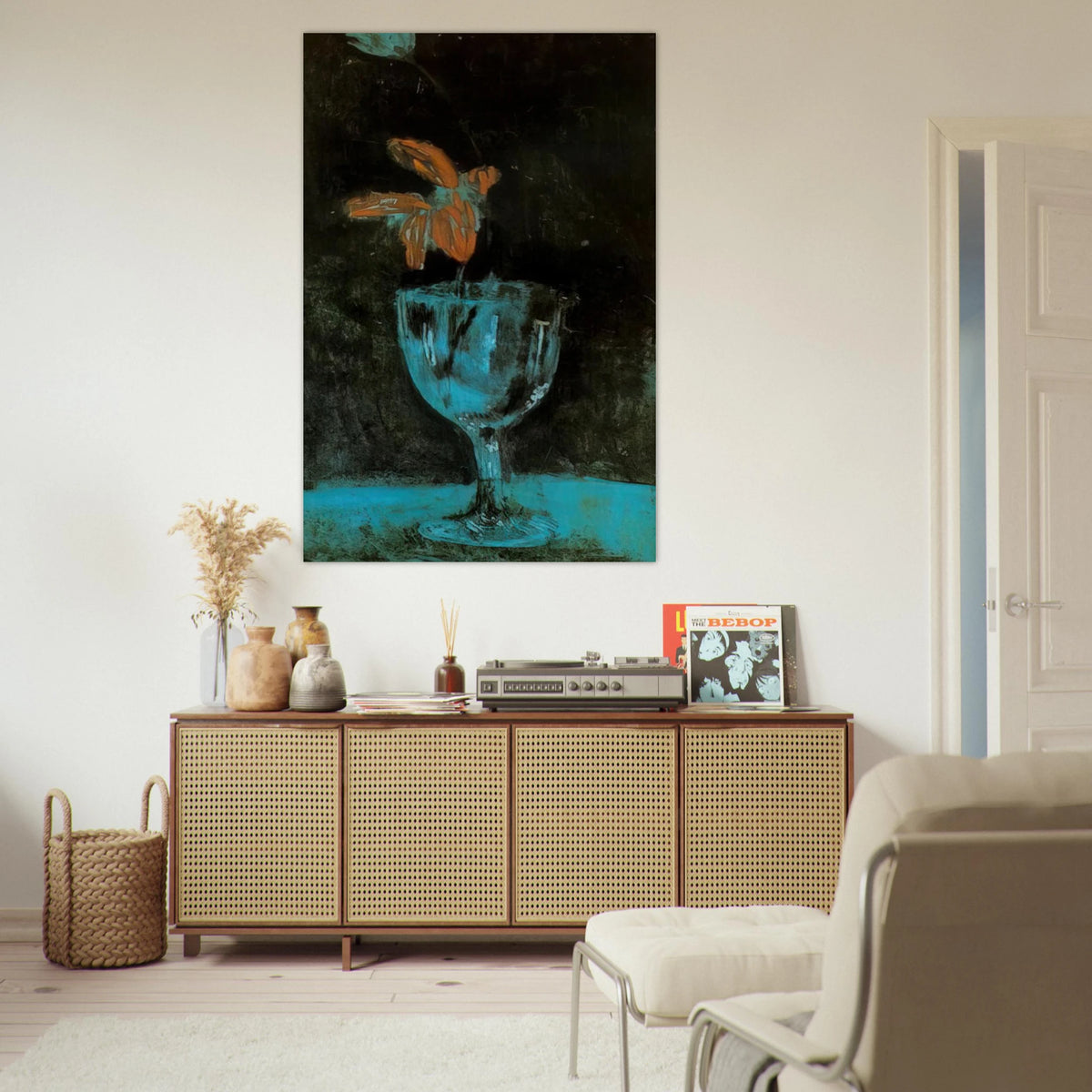 A blue vase - 1903 Poster | Pablo Picasso Poster | Pablo Picasso Shop