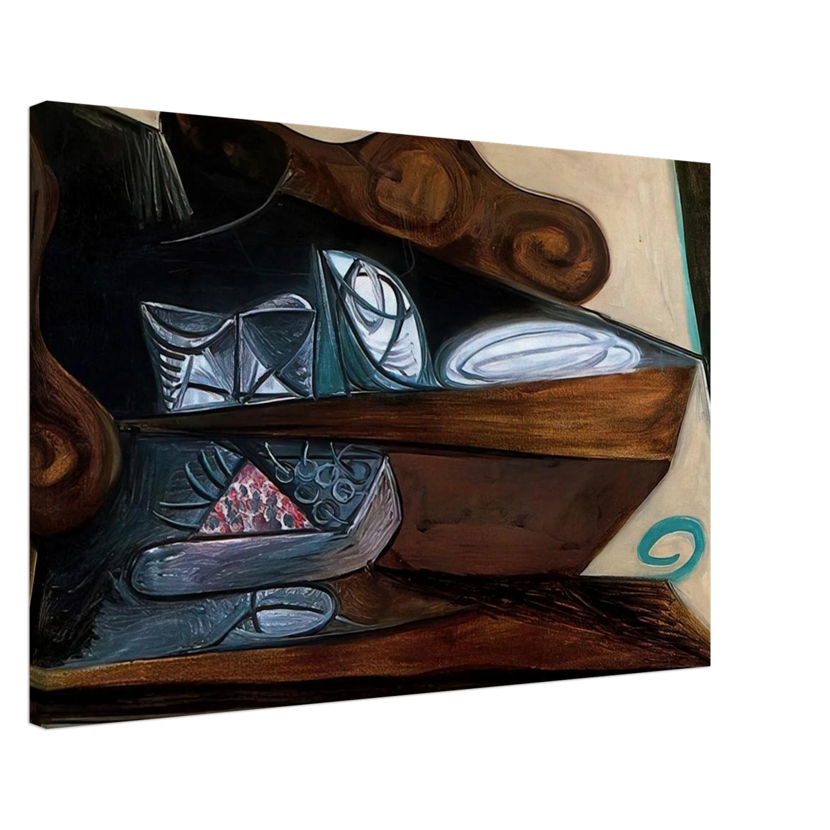 The buffet of  Catalan  Canvas | Pablo Picasso Canvas | Pablo Picasso Shop