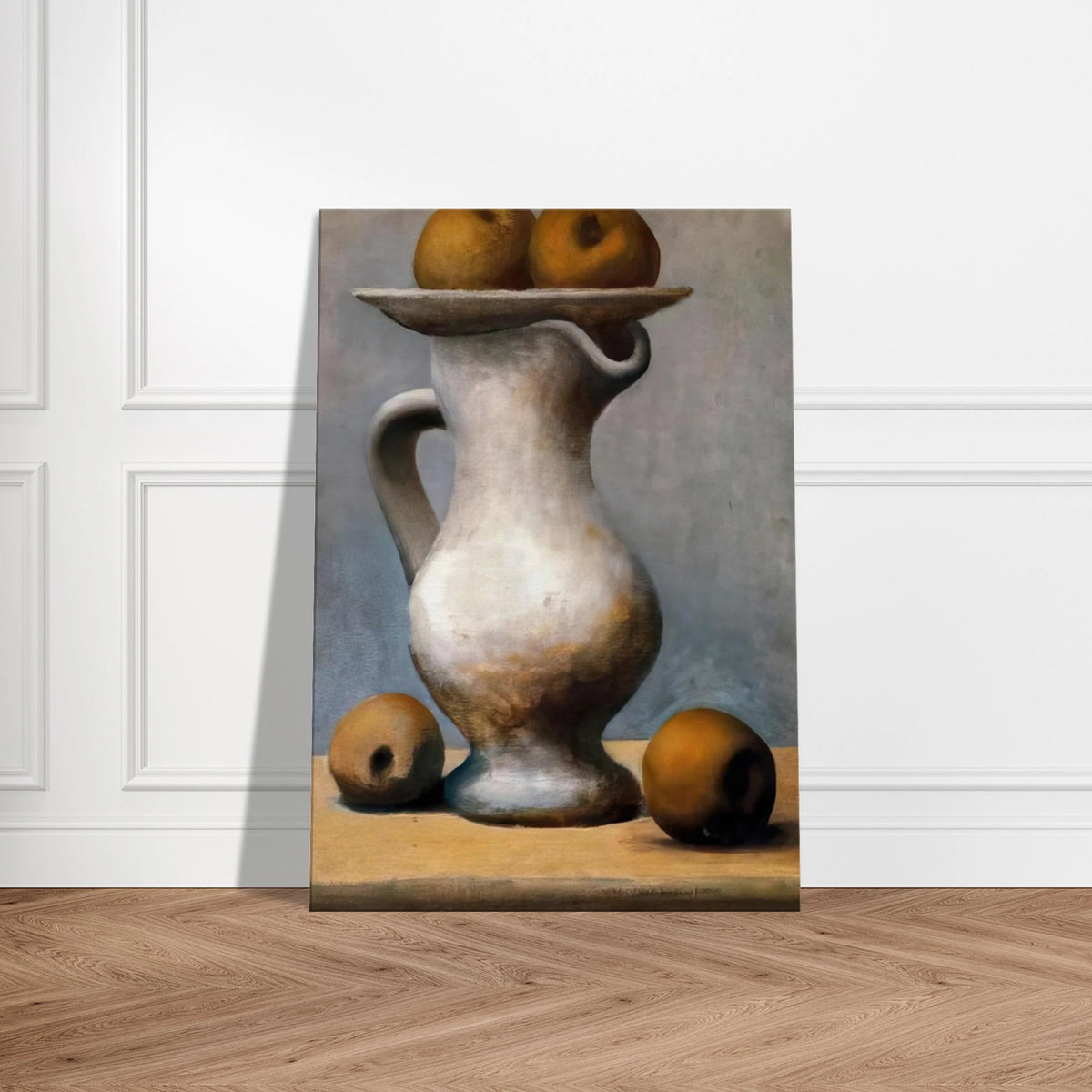 Still life with pitcher and apples Canvas | Pablo Picasso Canvas | Pablo Picasso Shop